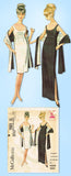 1960s McCalls Sewing Pattern 7521 Designer Pauline Trigere Cocktail Dress Sz 32B