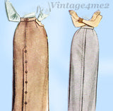 McCall's 7770: 1940s Uncut Misses Slender Skirt Sz 26 W Vintage Sewing Pattern - Vintage4me2