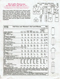 1960s Vintage McCalls Sewing Pattern 7773 Uncut Misses 3 Piece Suit Size 37 39 B