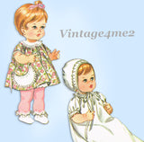 McCall's 7913: 1960s Uncut 15-18 Inch Baby Doll Clothes Vintage Sewing Pattern
