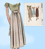 1950s Vintage McCall Sewing Pattern 7958 Misses Maternity Skirt Sz 28 Waist