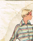 1950s Vintage 1950 McCall Sewing Pattern 8024 Misses Battle Jacket Size 14 32B