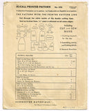 McCall 826: 1940s WWII 12 Inch Soft Baby Doll & Clothes Vintage Sewing Pattern - Vintage4me2