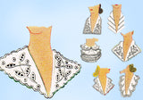 McCall 839: 1940s WWII Misses Embroidered Collars Set Vintage Sewing Pattern - Vintage4me2