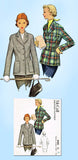 1950s Vintage McCalls Sewing Pattern 8400 Uncut Misses Blazer Jacket Size 34 B