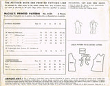 McCall's 8530: 1950s Misses Sleeveless Blouse Sz 32 Bust Vintage Sewing Pattern