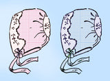 McCall 854: 1920s Sweet Baby Cap or Bonnet Rare Antique Vintage Sewing Pattern