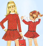 1960s Vintage McCall's Sewing Pattern 8864 Helen Lee Veruca Salt Girls Dress Sz6 -Vintage4me2