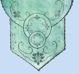 1920s Vintage McCall Embroidery Transfer 899 Uncut Cross Stitch Runner or Scarf - Vintage4me2
