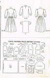 1950s Vintage McCalls Sewing Pattern 9024 Misses Skirt Blouse and Weskit Size 14