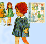 1960s Vintage McCalls Sewing Pattern 9061 17 to 20 In Betsy Wetsy Doll Clothes