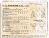1950s Vintage McCalls Sewing Pattern 9104 Uncut Misses Halter Dress Size 14 32 B