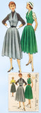 1950s Vintage McCalls Sewing Pattern 9104 Uncut Misses Halter Dress Size 14 32 B