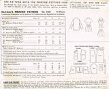 Fabric Requirements and Notions for McCall 9301