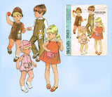 McCall 9563: 1960s Cute Winnie the Poo Romper Sz 1 Vintage Sewing Pattern