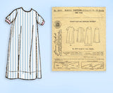 McCall 9577: 1920s Rare Infants Slip Gertrude Petticoat Antique Sewing Pattern