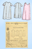McCall 9577: 1920s Rare Infants Slip Gertrude Petticoat Antique Sewing Pattern