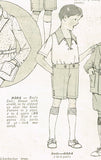 1920s Antique McCall Sewing Pattern 9594 Toddler Boys 2 Pc Trouser Suit Size 2