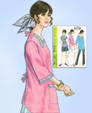 1960s Vintage McCall's Sewing Pattern 9693 Misses Hobby Smock or Apron Sz LRG - Vintage4me2