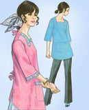 1960s Vintage McCall's Sewing Pattern 9693 Misses Hobby Smock or Apron Sz LRG - Vintage4me2