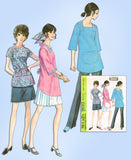 1960s Vintage McCall's Sewing Pattern 9693 Misses Hobby Smock or Apron Sz LRG - Vintage4me2