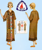 McCall's L-100: 1960s Campfire Girls Ceremonial Gown SM Vintage Sewing Pattern - Vintage4me2