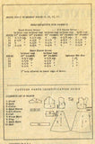 1940s Vintage Marian Martin Sewing Pattern 9133 Misses WWII Peplum Dress Sz 33 B - Vintage4me2