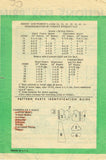 1950s Vintage Marian Martin Sewing Pattern 9238 Plus Size Shirtwaist Sun Dress 42 B