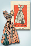 1950s Vintage Marian Martin Sewing Pattern 9268 Uncut Misses Sun Dress Size 38 B
