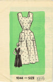 1950s Vintage Marian Martin Sewing Pattern 9344 Uncut Sun Dress Size Size 34 B