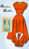 Marian Martin 9390: 1950s Misses Dress & Bolero Size 34 B Vintage Sewing Pattern