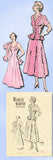 1940s Vintage Marian Martin Sewing Pattern 9491 Misses Sun Dress and Jacket 36 Bust -Vintage4me2