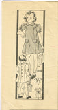 1930s Vintage Marian Martin Mail Order Sewing Pattern 9529 Toddler Girls Dress 4