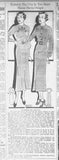 Marian Martin 9600: 1930s Uncut Misses Street Dress 34 B Vintage Sewing Pattern
