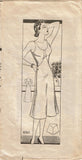 Marian Martin 9767: 1940s Misses Slip and Panties Sz 34 B Vintage Sewing Pattern