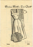 1940s Vintage Marian Martin Sewing Pattern 9026 Misses Sun Dress & Bolero Sz 30B