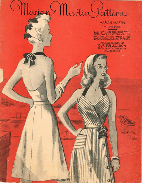 Instant Digital Download Marian Martin Summer 1944 Pattern Book Ebook Catalog Magazine