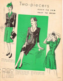 1940s Rare 1944 Marian Martin Mail Order Sewing Pattern Catalog 24pg Digital Download