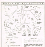 1950s Rare Uncut Vintage Modes Royale Sewing Pattern D-143 Misses Coat Dress 30B