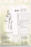 1950s Rare Uncut Modes Royale Sewing Pattern D-121 Misses Sun Dress & Stole 32B