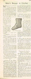 1920s Vintage Needlecraft Magazine February 1926 50 Pages Antique Craft Projects - Vintage4me2