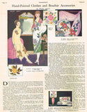 1920s Vintage Needlecraft Magazine February 1926 50 Pages Antique Craft Projects - Vintage4me2