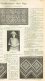 1920s Vintage Needlecraft Magazine February 1926 50 Pages Antique Craft Projects - Vintage4me2