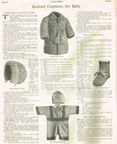 1920s Vintage Needlecraft Magazine January 1924 34 Pages Antique Craft Projects - Vintage4me2
