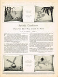 1930s Needlecraft Magazine November 1930 Crochet Patterns Mail Order Pattern Ads - Vintage4me2