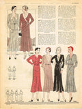 1930s Needlecraft Magazine October 1931 Crochet Patterns Mail Order Pattern Ads - Vintage4me2