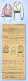 1920s Vintage Ladies Shirt Waist Antique New Idea Sewing Pattern 7716 Sz 16 34B - Vintage4me2