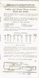 New York 1132: 1930s Uncut Misses Sun Back Dress Sz 40 B Vintage Sewing Pattern