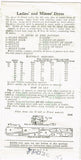 New York 1226: 1930s Uncut Women's Street Dress Size 36 B Vintage Sewing Pattern