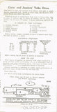 1930s Vintage New York Sewing Pattern 1239 Uncut Girls Pleated Dress Size 10